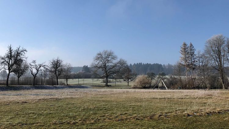 Landschaft bei Klinik