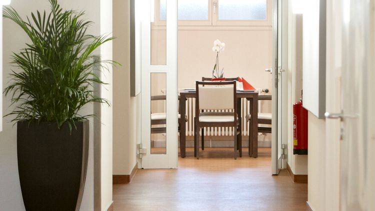 Flur im Zentrum für Psychische Gesundheit